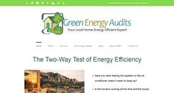 Desktop Screenshot of greenenergyaudits.com